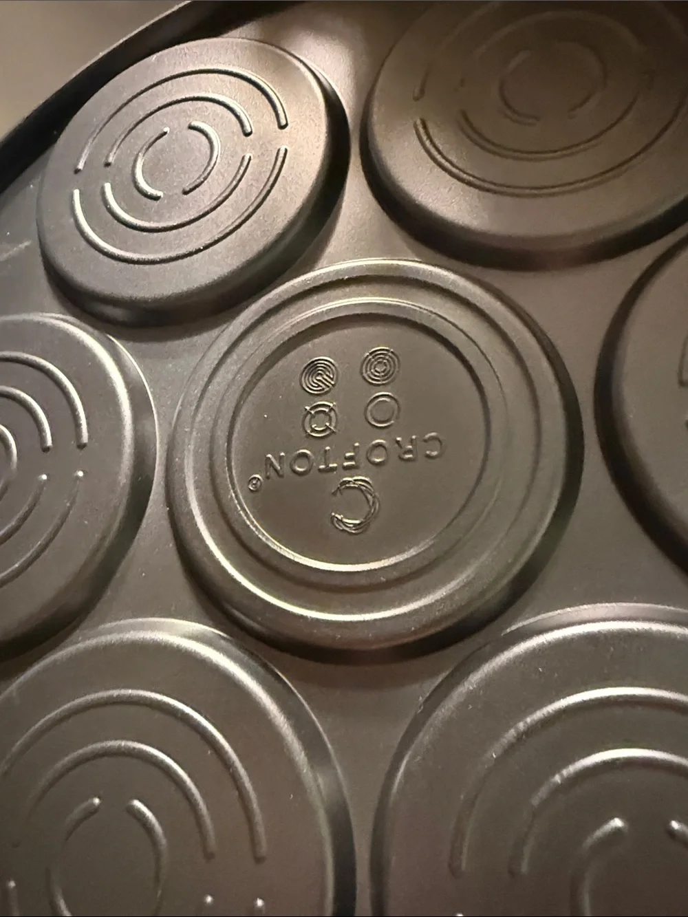 Crofton Holiday 3 inch mini pancake aluminum grill